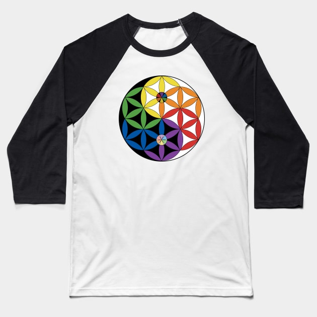 Balance of Life Baseball T-Shirt by FirstPlanetDesigns